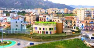 Il rendering dell'asilo nido di Brancaccio intitolato a Padre Pino Puglisi